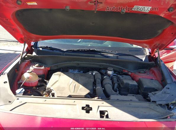 5NMS44AL2MH313487 2021 HYUNDAI SANTA FE Red Rear view