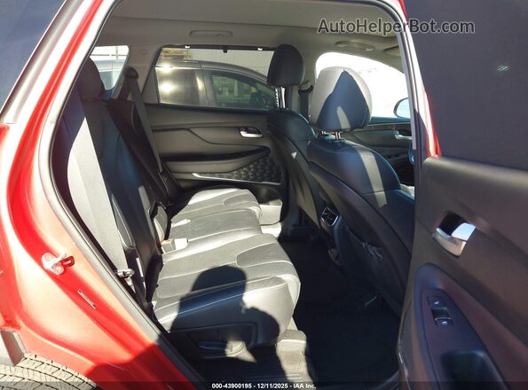 5NMS44AL2MH313487 2021 HYUNDAI SANTA FE Red VIN sticker view