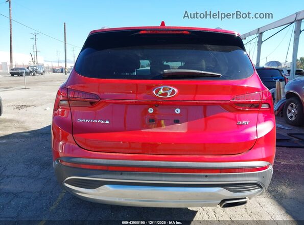 5NMS44AL2MH313487 2021 HYUNDAI SANTA FE Red 