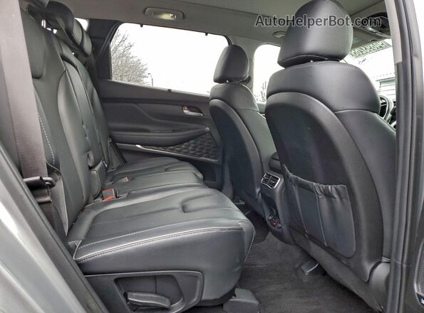 5NMS44AL2PH562439 2023 HYUNDAI SANTA Silver Rear seats view