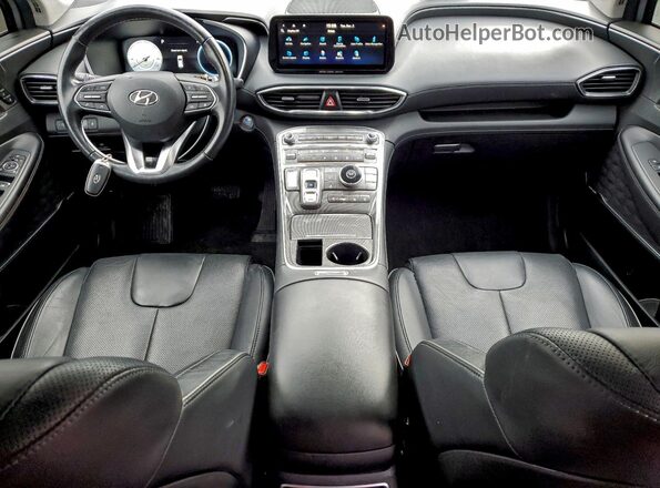 5NMS44AL2PH562439 2023 HYUNDAI SANTA Silver Dashboard view