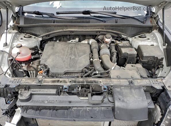 5NMS44AL2PH562439 2023 HYUNDAI SANTA Silver Rear interior view