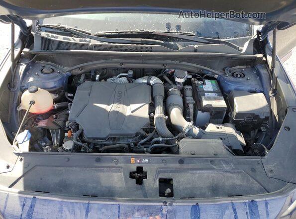 5NMS44AL3NH461150 2022 HYUNDAI SANTA Blue Vista del compartimento del motor