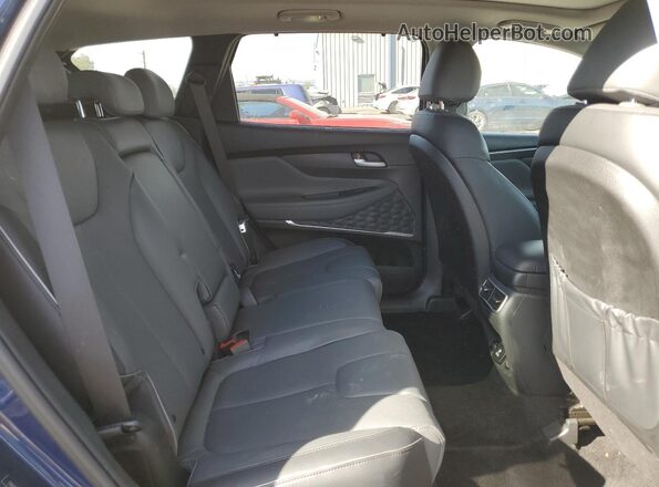 5NMS44AL3NH461150 2022 HYUNDAI SANTA Blue Vista interior trasera