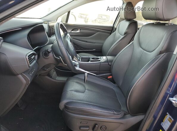 5NMS44AL3NH461150 2022 HYUNDAI SANTA Blue Vista interior delantera