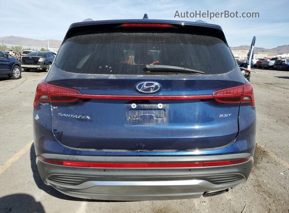 5NMS44AL3NH461150 2022 HYUNDAI SANTA Blue Vista trasera