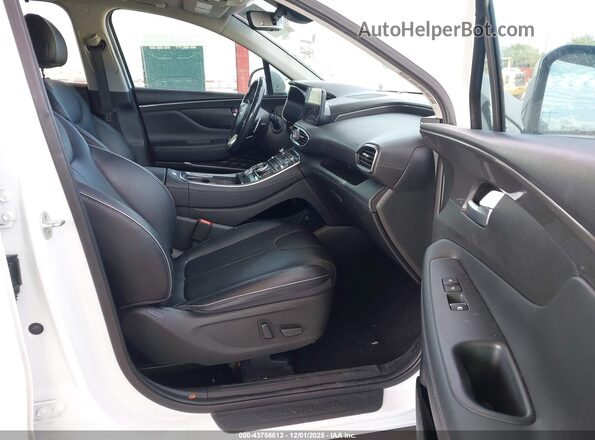 5NMS44AL3NH470656 2022 HYUNDAI SANTA FE White Vista interior delantera