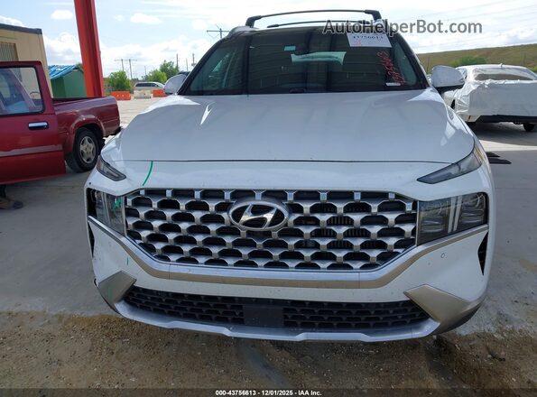 5NMS44AL3NH470656 2022 HYUNDAI SANTA FE White Vista del cuadro de instrumentos