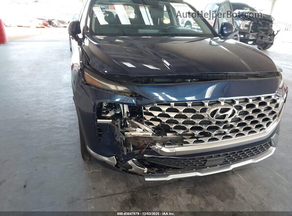 5NMS44AL6NH478332 2022 HYUNDAI SANTA FE Blue Vista frontal