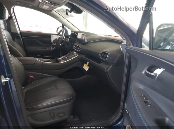 5NMS44AL6NH478332 2022 HYUNDAI SANTA FE Blue Vista interior delantera