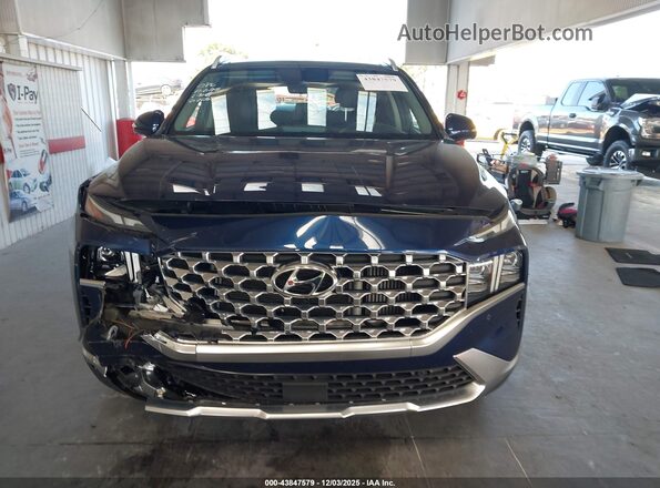 5NMS44AL6NH478332 2022 HYUNDAI SANTA FE Blue Vista del cuadro de instrumentos