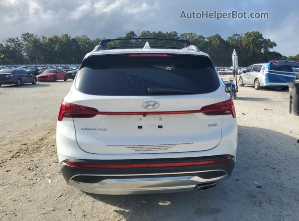 5NMS44ALXMH370133 2021 HYUNDAI SANTA White Vista trasera