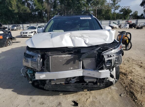 5NMS44ALXMH370133 2021 HYUNDAI SANTA White Vista frontal