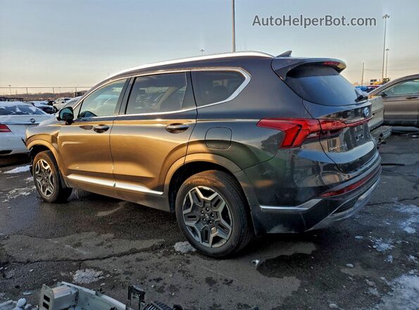5NMS4DAL4MH354512 2021 HYUNDAI SANTA Gray უკანა მარცხენა