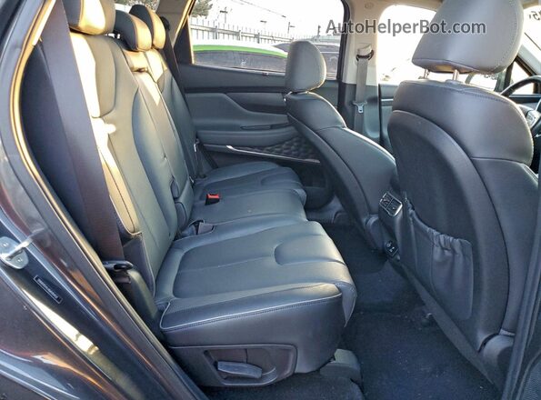 5NMS4DAL4MH354512 2021 HYUNDAI SANTA Gray უკანა სალონის ხედი