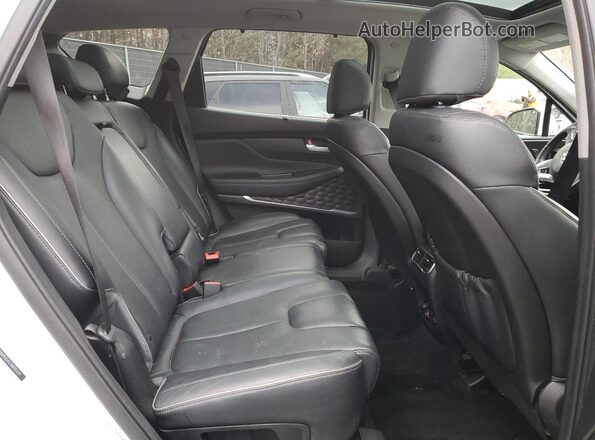 5NMS4DAL4MH354591 2021 HYUNDAI SANTA White Rear interior view