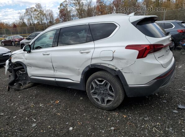 5NMS4DAL4MH354591 2021 HYUNDAI SANTA White Rear left