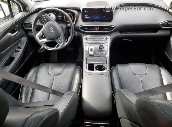 5NMS4DAL4MH354591 2021 HYUNDAI SANTA White Dashboard view