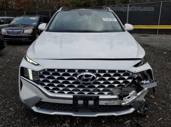 5NMS4DAL4MH354591 2021 HYUNDAI SANTA White Front view