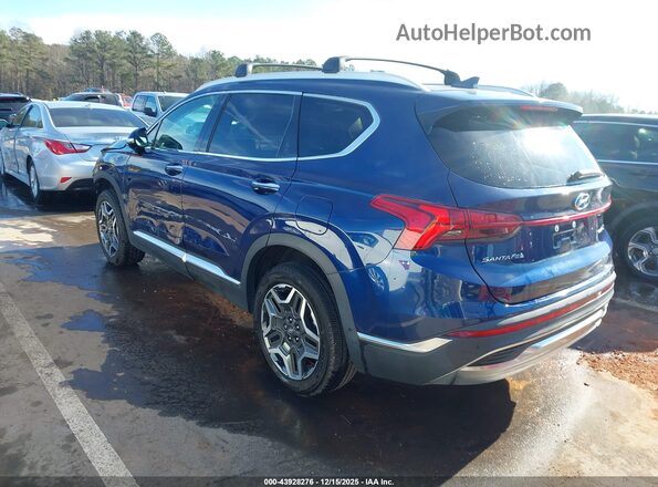 5NMS4DAL4MH369009 2021 HYUNDAI SANTA FE Синий 