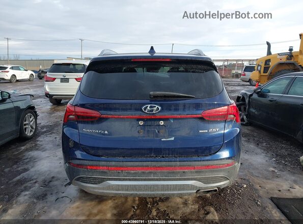5NMS4DAL6MH318384 2021 HYUNDAI SANTA FE Синий 