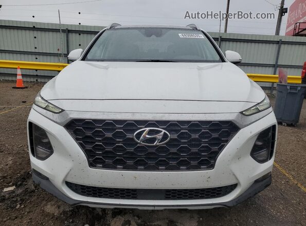 5NMS53AA2KH069794 2019 HYUNDAI SANTA Белый Вид спереди