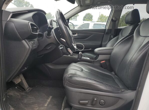 5NMS53AA2KH069794 2019 HYUNDAI SANTA Белый Вид салона спереди