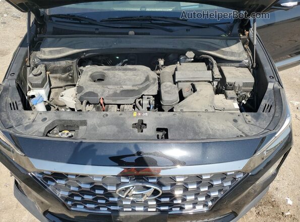 5NMS53AD7LH213044 2020 HYUNDAI SANTA Black Engine compartment view