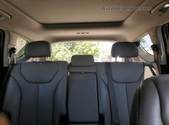 5NMS53AD7LH213044 2020 HYUNDAI SANTA Black Rear seats view