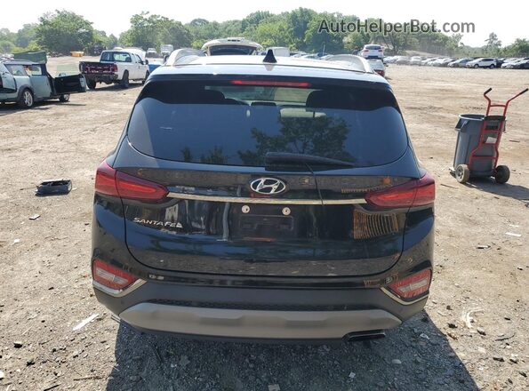 5NMS53AD7LH213044 2020 HYUNDAI SANTA Black Rear view