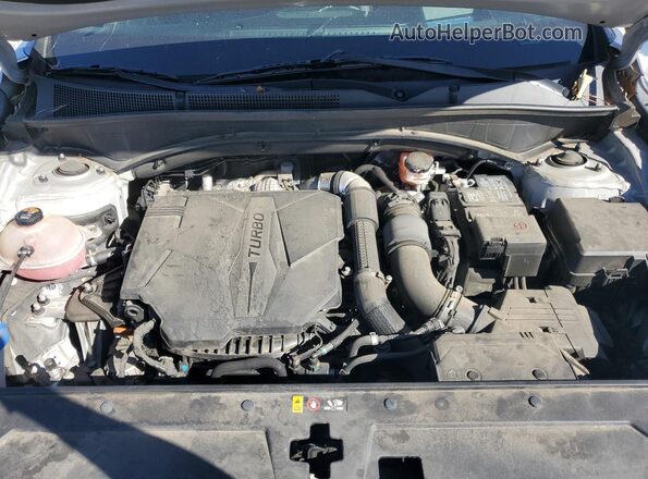 5NMS54AL3NH416528 2022 HYUNDAI SANTA FE CALLIGRAPHY Silver Vista del compartimento del motor
