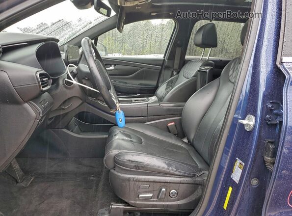 5NMS54AL4NH375150 2022 HYUNDAI SANTA FE CALLIGRAPHY Blue Vista interior delantera