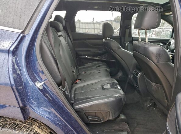 5NMS54AL4NH375150 2022 HYUNDAI SANTA FE CALLIGRAPHY Blue Vista interior trasera