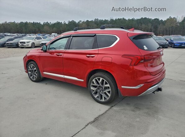 5NMS54AL4NH469044 2022 HYUNDAI SANTA FE CALLIGRAPHY Red 