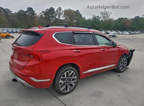 5NMS54AL4NH469044 2022 HYUNDAI SANTA FE CALLIGRAPHY Red 