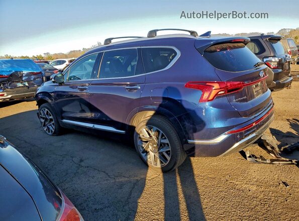 5NMS54AL4PH597450 2023 HYUNDAI SANTA FE CALLIGRAPHY Blue Rear left