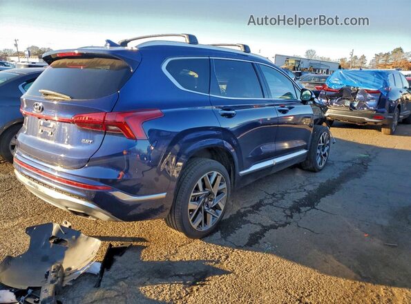 5NMS54AL4PH597450 2023 HYUNDAI SANTA FE CALLIGRAPHY Blue Rear right