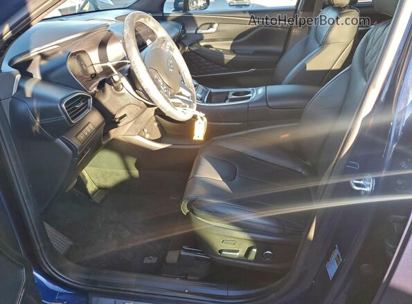 5NMS54AL4PH597450 2023 HYUNDAI SANTA FE CALLIGRAPHY Blue Front interior view