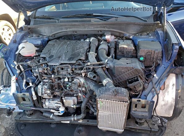 5NMS54AL4PH597450 2023 HYUNDAI SANTA FE CALLIGRAPHY Blue Engine compartment view
