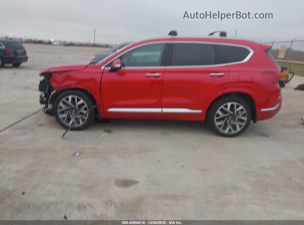 5NMS54AL5NH455153 2022 HYUNDAI SANTA FE CALLIGRAPHY Красный 