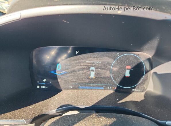 5NMS54AL8PH495083 2023 HYUNDAI SANTA FE CALLIGRAPHY Gray Vista del cuadro de instrumentos