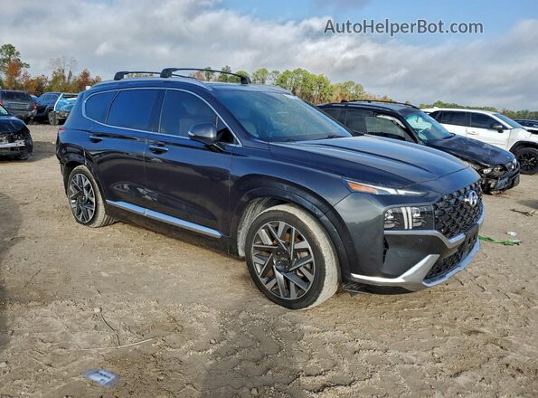 5NMS54AL8PH505546 2023 HYUNDAI SANTA FE CALLIGRAPHY Gray Передня права чверть