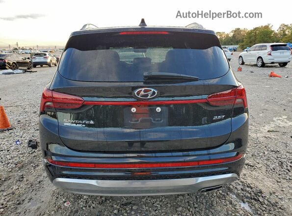 5NMS54AL9NH384670 2022 HYUNDAI SANTA FE CALLIGRAPHY Black Rear view