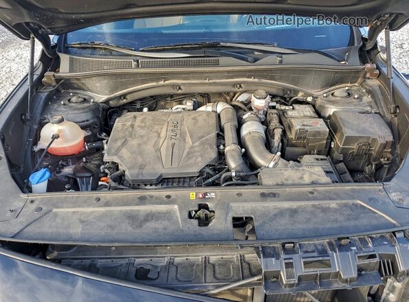 5NMS54AL9NH384670 2022 HYUNDAI SANTA FE CALLIGRAPHY Black Engine compartment view