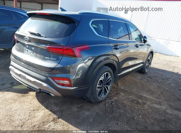 5NMS5CAA7LH292530 2020 HYUNDAI SANTA FE Black Trasero derecho