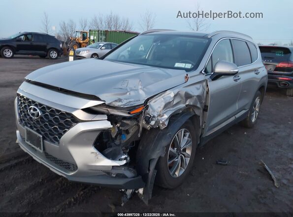 5NMS5CAD5LH245698 2020 HYUNDAI SANTA FE Silver Вид спереду