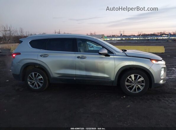 5NMS5CAD5LH245698 2020 HYUNDAI SANTA FE Silver Вид задньої частини салону