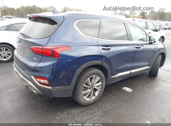 5NMS5CAD7LH152956 2020 HYUNDAI SANTA FE Dark Blue Trasero derecho