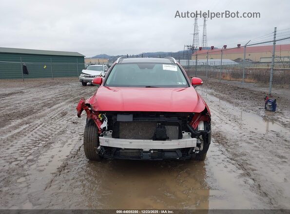 5NMS5DA13PH003512 2023 HYUNDAI SANTA FE HYBRID Red Вид задньої частини салону