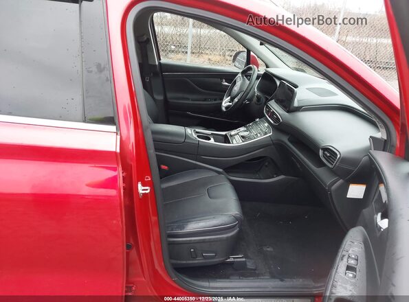 5NMS5DA13PH003512 2023 HYUNDAI SANTA FE HYBRID Red Вид салону спереду